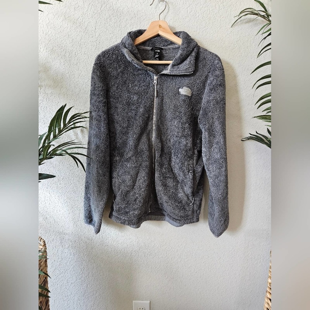 The North Face Gray Full Zip Jacket Women's Size Large